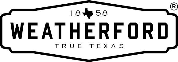 City of Weatherford Logo - Black with Background