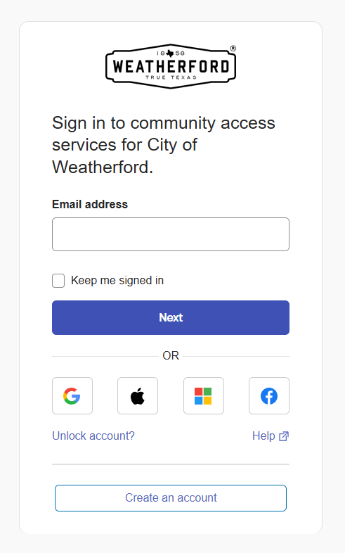 Sign into your account