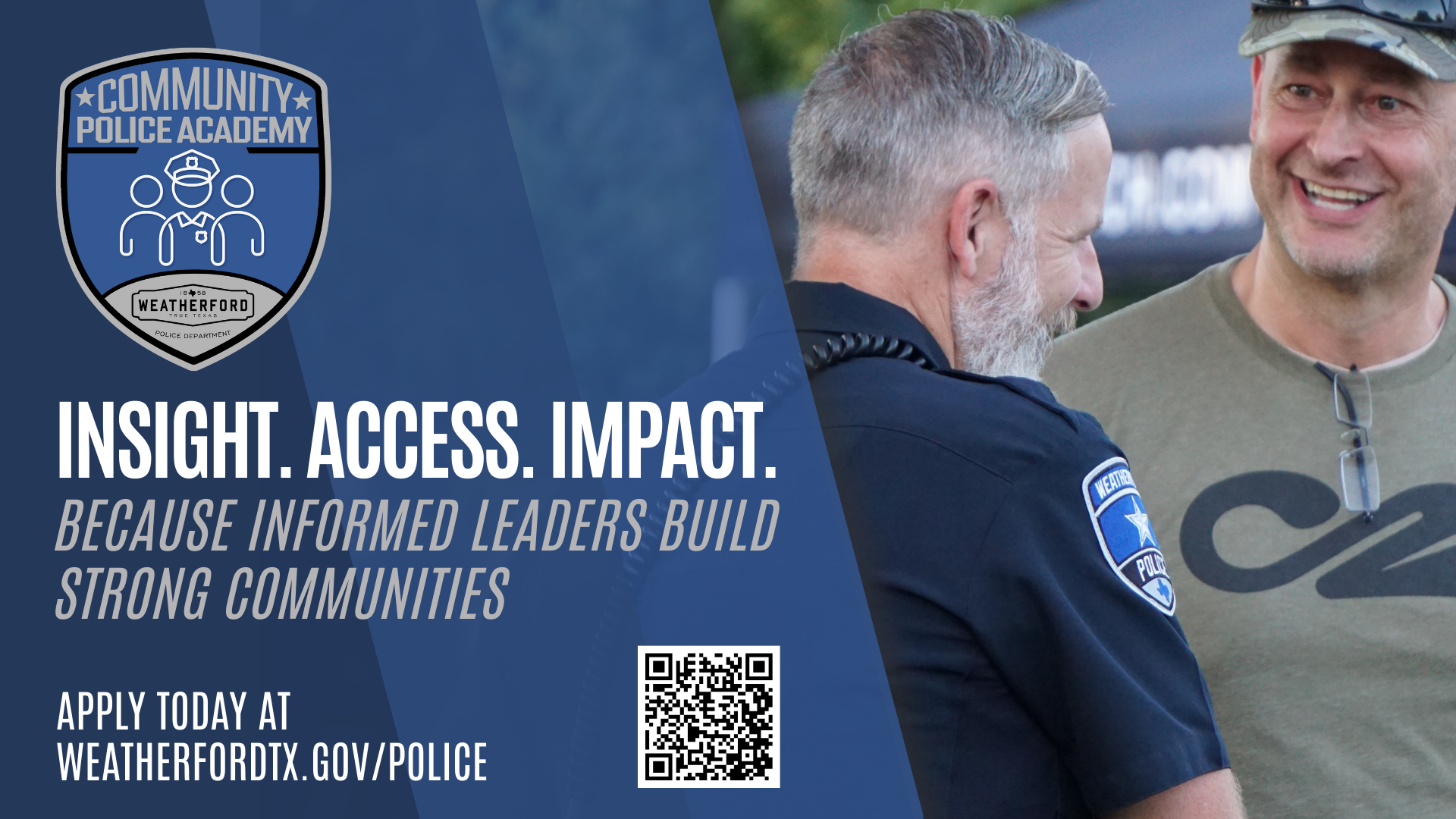 Community Police Academy Leaders Ad (2)