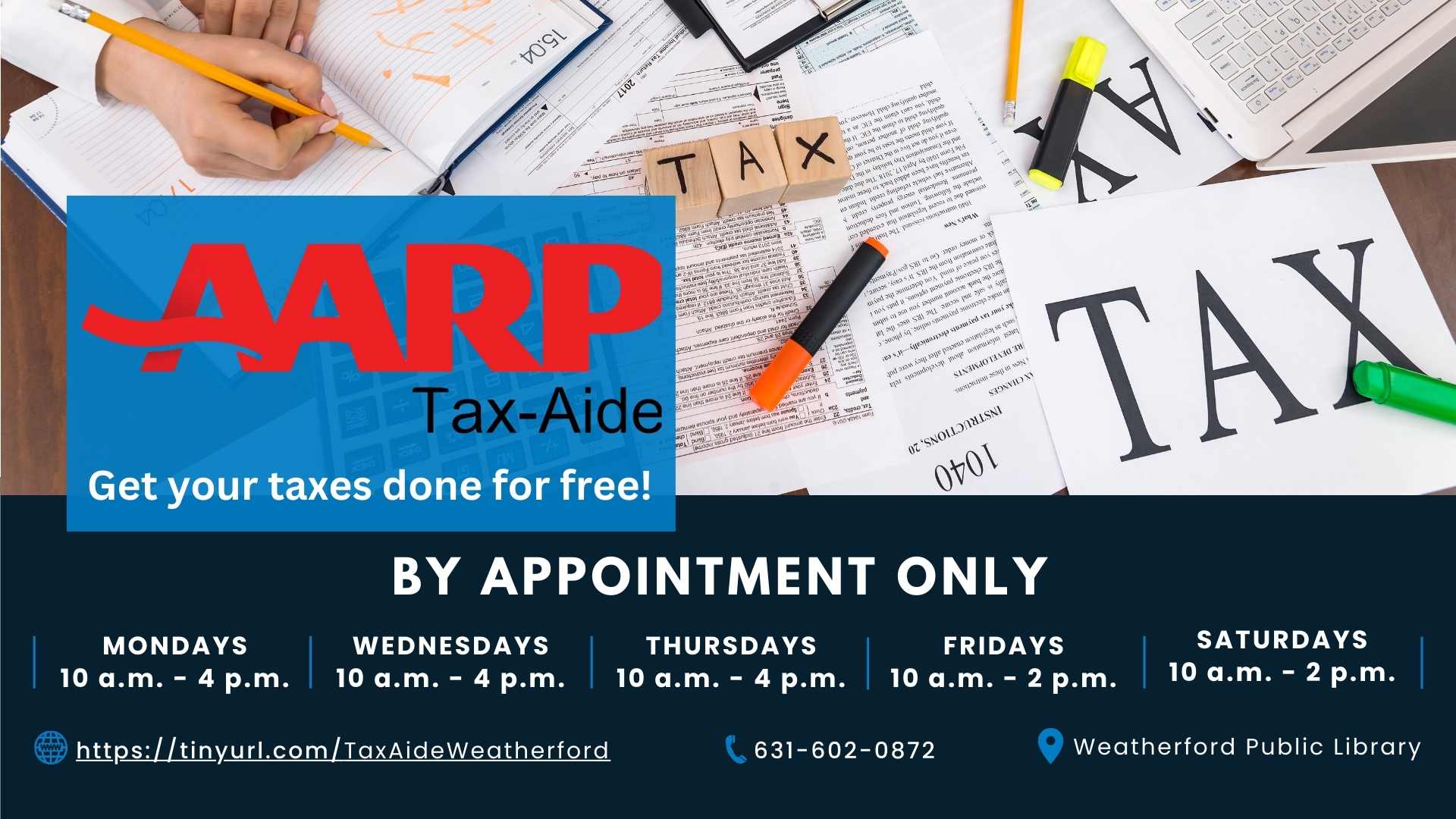 AARP 2026 information on free tax help